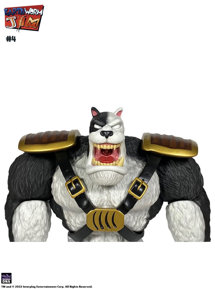 Action figure Earthworm Jim Onda 1: Bob il pesce rosso assassino e n. 4 15 cm