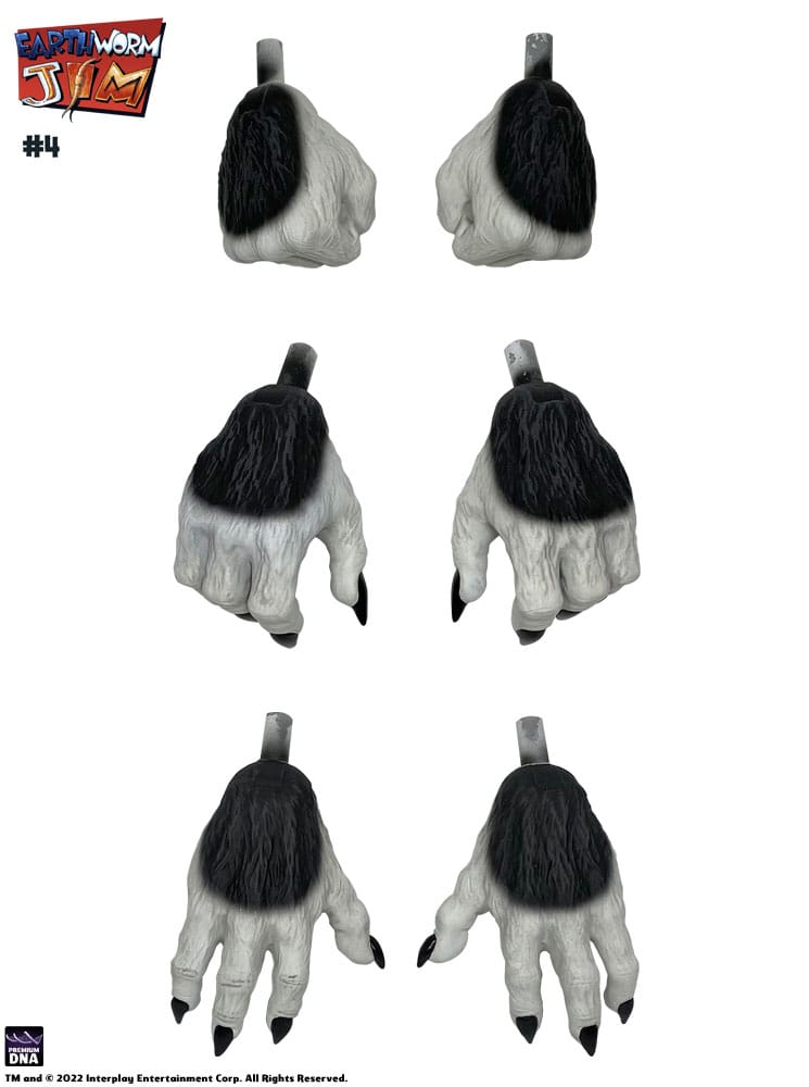 Action figure Earthworm Jim Onda 1: Bob il pesce rosso assassino e n. 4 15 cm