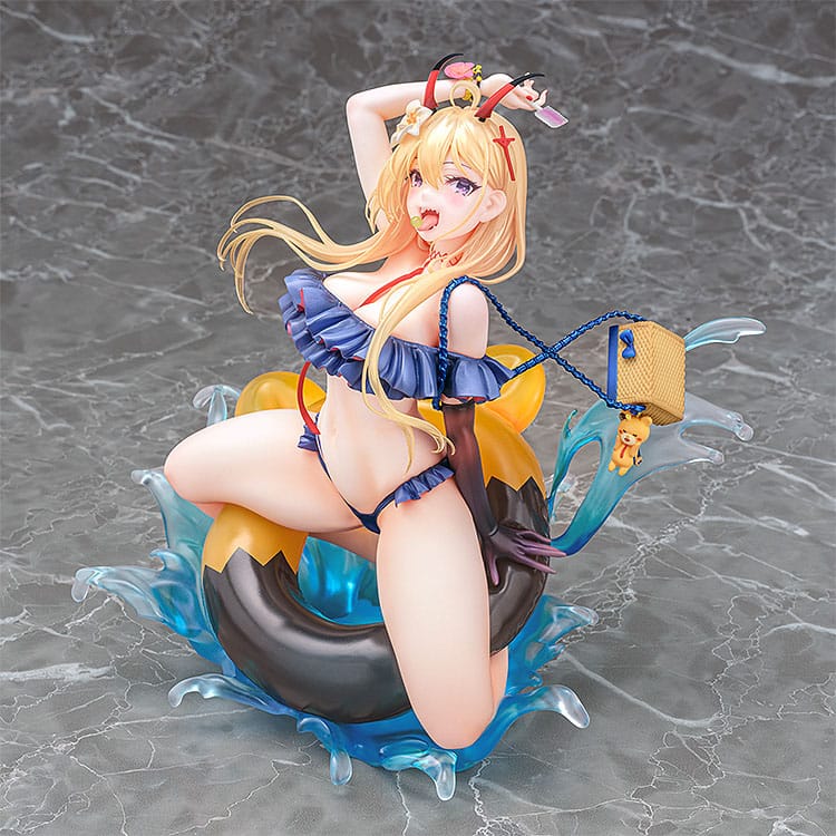 Statua in PVC di Azur Lane 1/6 Kumano: Fancy Waves Ver. 19 centimetri