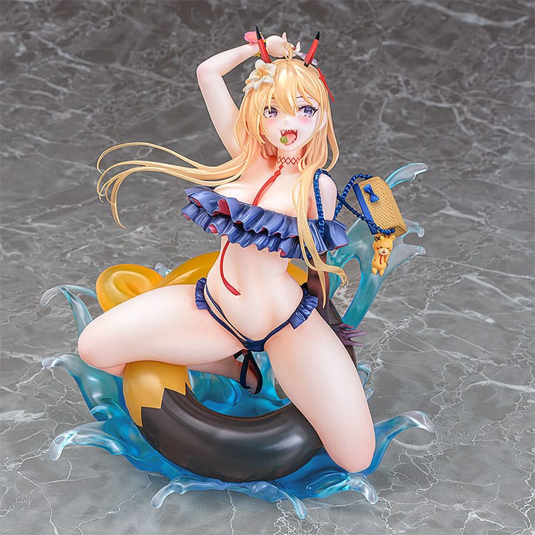 Statua in PVC di Azur Lane 1/6 Kumano: Fancy Waves Ver. 19 centimetri