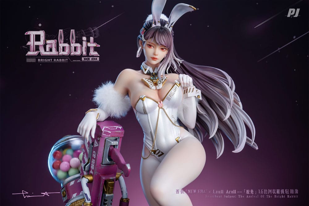 Original Character PVC Statue 1/6 Bright Rabbit Illustration by Loull Aroll x New Era 37 cm