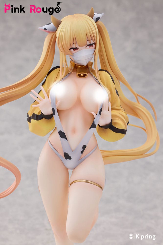 Kedama Tamano Original Character PVC 1/7 K Pring Sayuri Dairy Cow Special Ver. 24 cm
