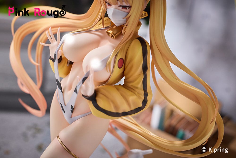 Kedama Tamano Original Character PVC 1/7 K Pring Sayuri Dairy Cow Special Ver. 24 cm