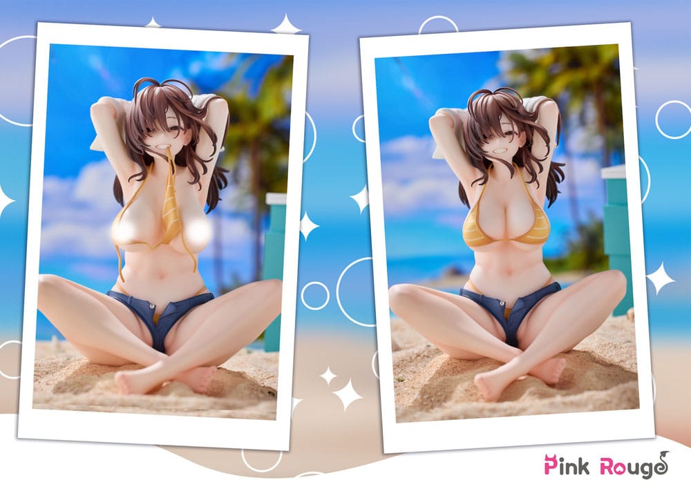 Original Character PVC 1/7 Danjo no Yujo ga Seiritsu Dekinai Type no Onna Tomodachi Special Set 15 cm