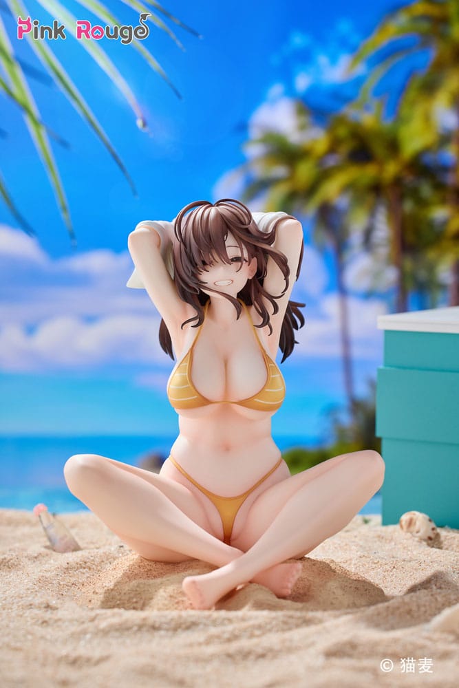 Original Character PVC 1/7 Danjo no Yujo ga Seiritsu Dekinai Type no Onna Tomodachi Special Set 15 cm