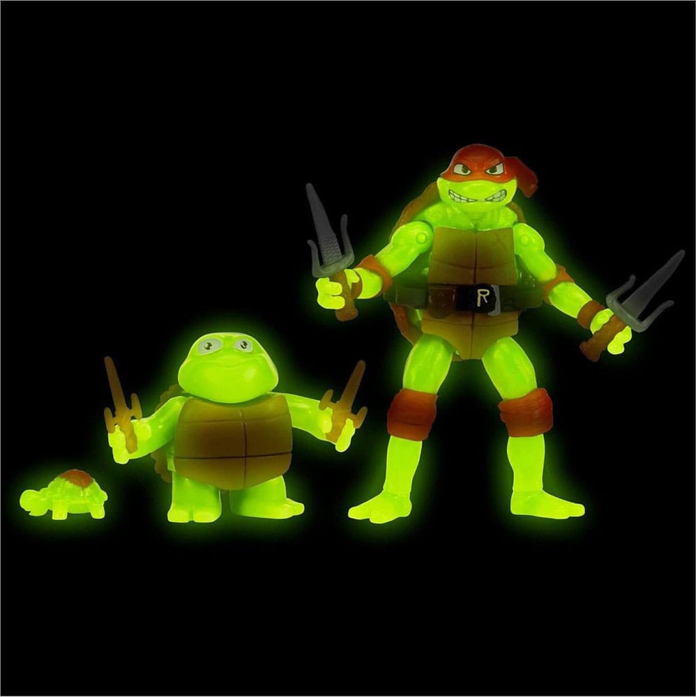 Teenage Mutant Ninja Turtles: Mutant Mayhem Action Figure 3-Pack Raphael Evolution 10 cm