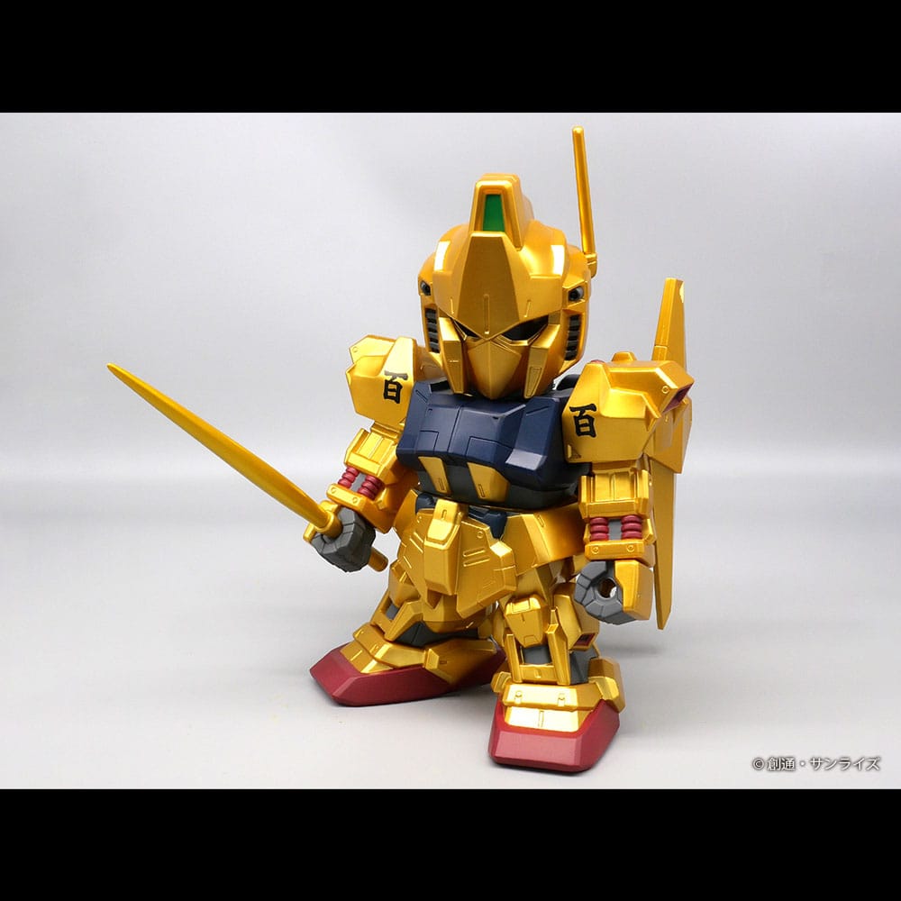 Mobile Suit Gundam Jumbo Sofbi Vinyl Figure Hyakushiki Gold Ver. 30 cm