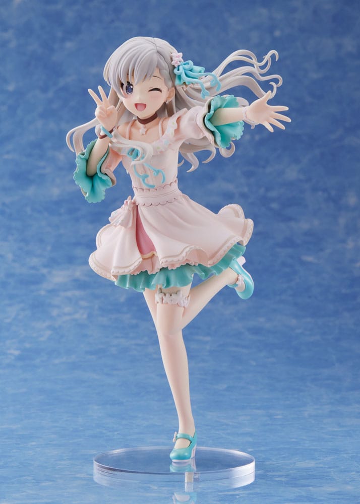 Idolmaster Cinderella Girls PVC Statue 1/7 Hayate HIsakawa [O-Ku-Ri-Mo-No Sunday ! ]+ 21 cm