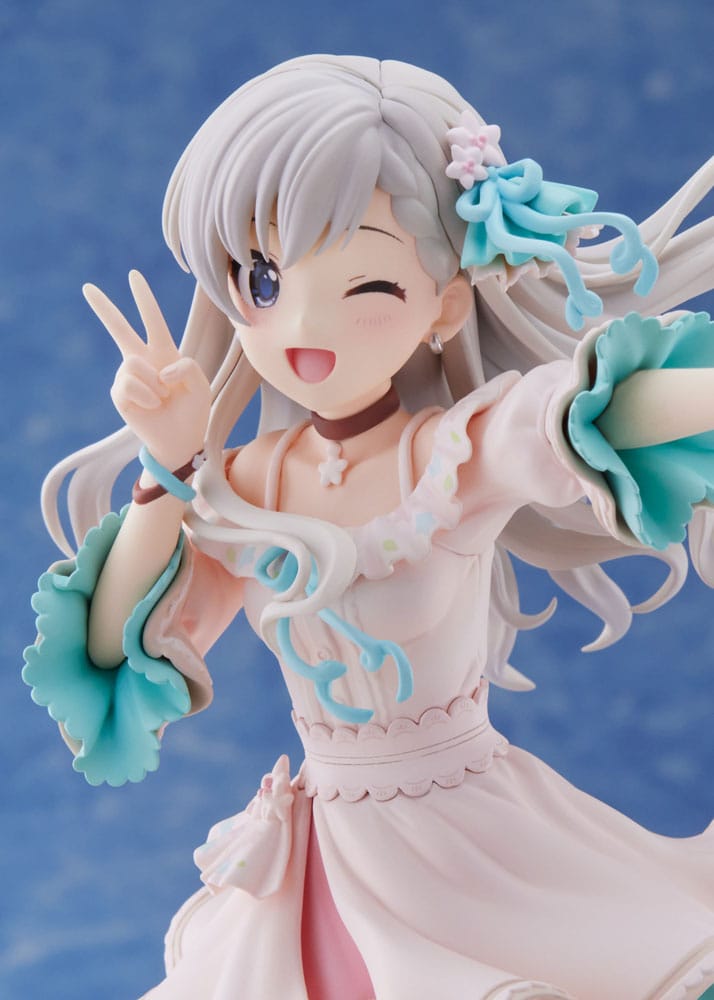 Idolmaster Cinderella Girls PVC Statue 1/7 Hayate HIsakawa [O-Ku-Ri-Mo-No Sunday ! ]+ 21 cm