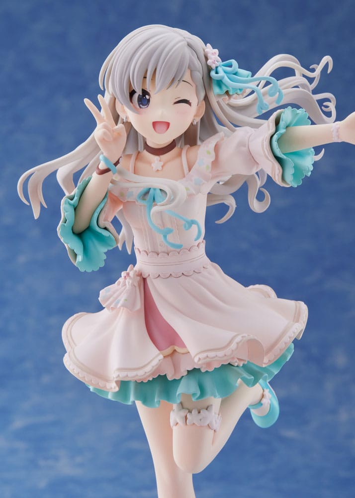 Idolmaster Cinderella Girls PVC Statue 1/7 Hayate HIsakawa [O-Ku-Ri-Mo-No Sunday ! ]+ 21 cm