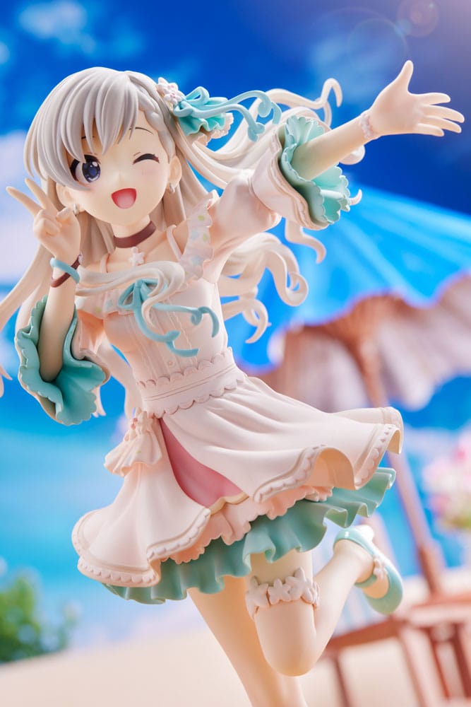Idolmaster Cinderella Girls PVC Statue 1/7 Hayate HIsakawa [O-Ku-Ri-Mo-No Sunday ! ]+ 21 cm