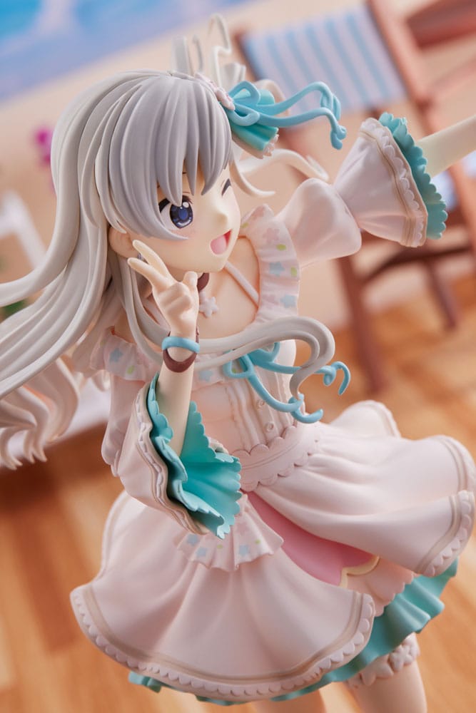Idolmaster Cinderella Girls PVC Statue 1/7 Hayate HIsakawa [O-Ku-Ri-Mo-No Sunday ! ]+ 21 cm