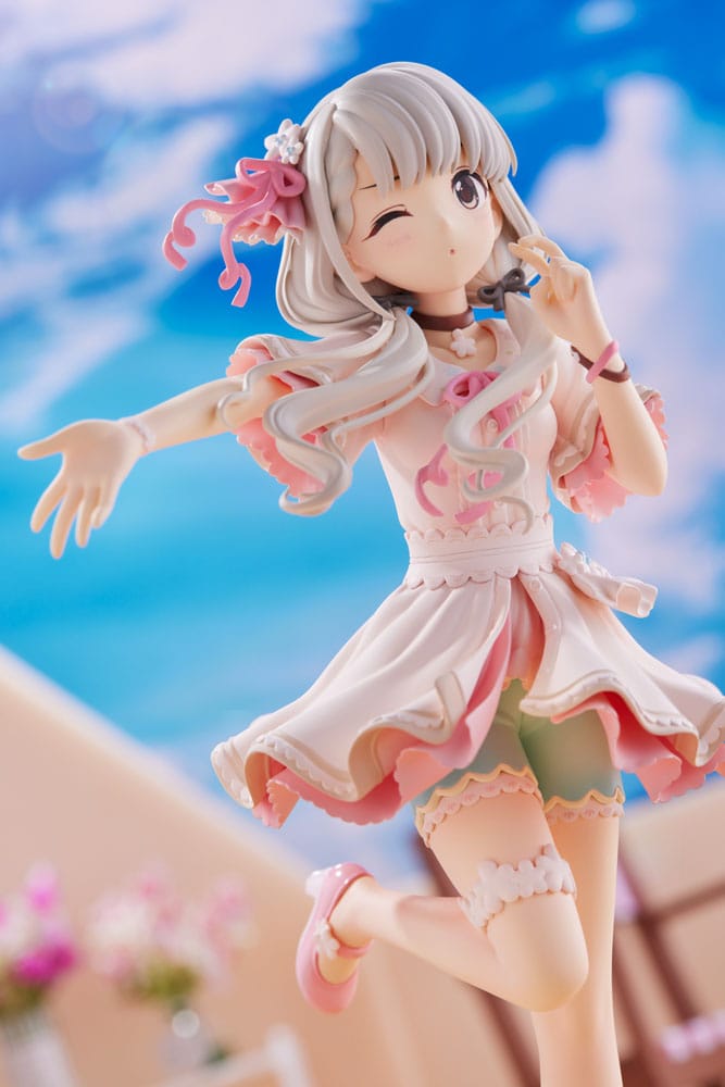 Idolmaster Cinderella Girls PVC Statue 1/7 Nagi HIsakawa [O-Ku-Ri-Mo-No Sunday ! ]+ 21 cm