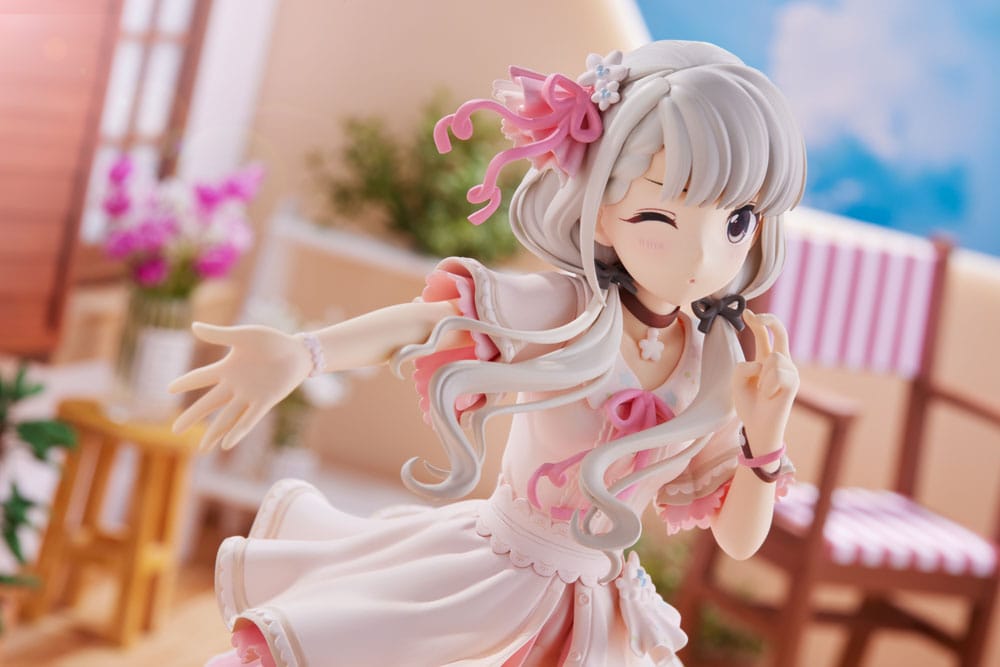 Idolmaster Cinderella Girls PVC Statue 1/7 Nagi HIsakawa [O-Ku-Ri-Mo-No Sunday ! ]+ 21 cm