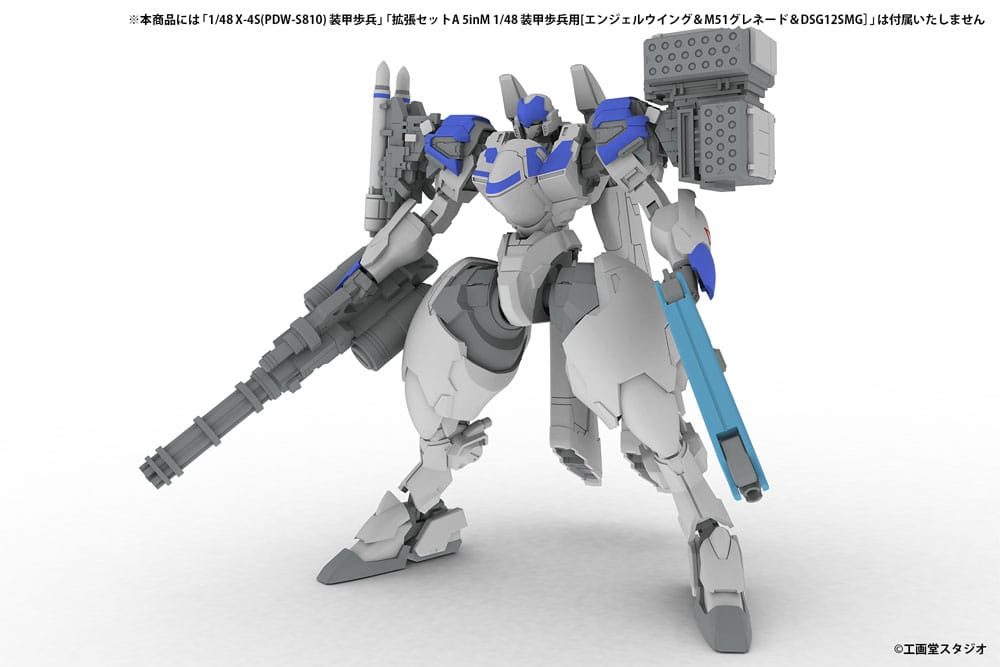 POWERDoLLS2 Accesoory Set 1/48 5inM PLD Extension Set D