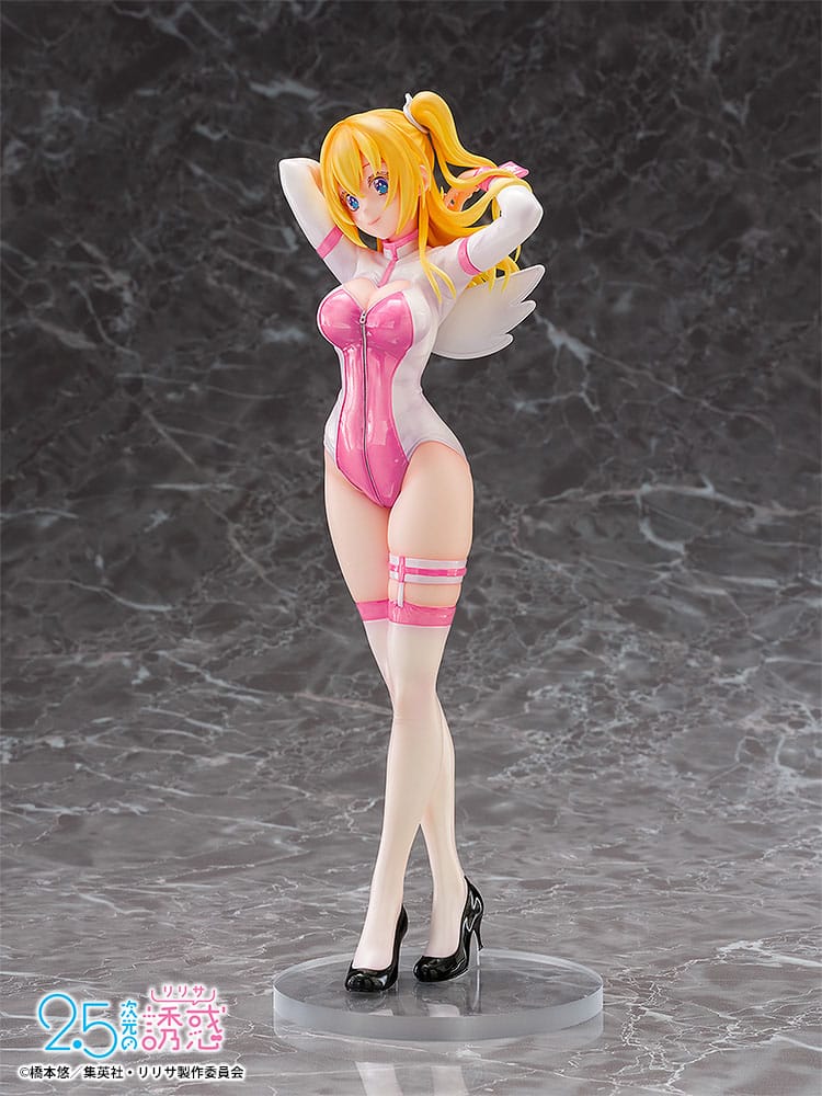 Statua in PVC 2.5 Dimensional Seduction 1/7 Liliel Angel School spin-off Training Suit/Ririsa 25 cm