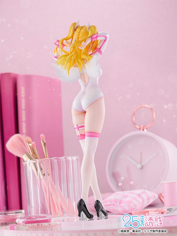 Statua in PVC 2.5 Dimensional Seduction 1/7 Liliel Angel School spin-off Training Suit/Ririsa 25 cm