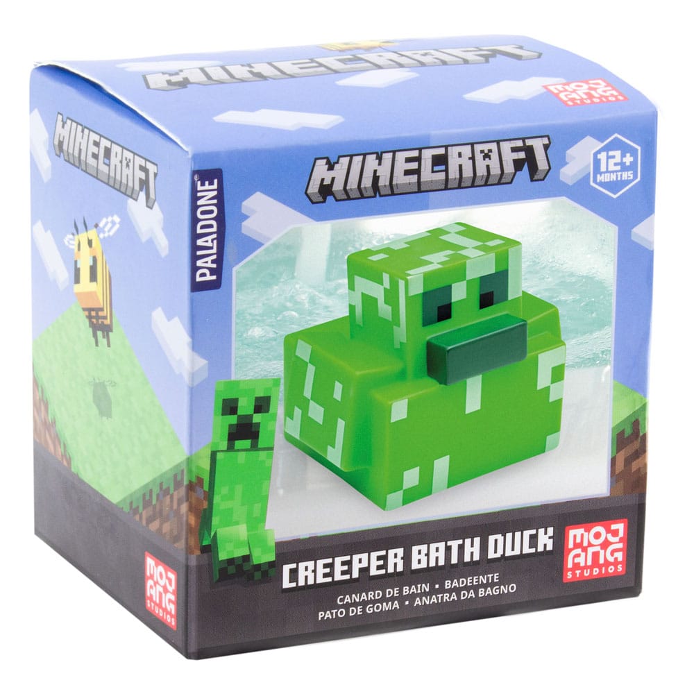 Minecraft Bath Duck Creeper 6 cm