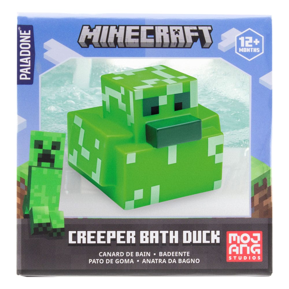Minecraft Bath Duck Creeper 6 cm