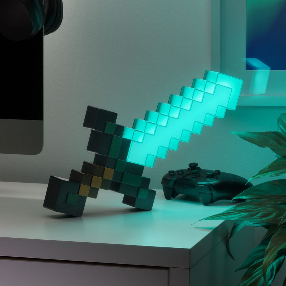 Spada di diamante leggero Minecraft da 40 cm
