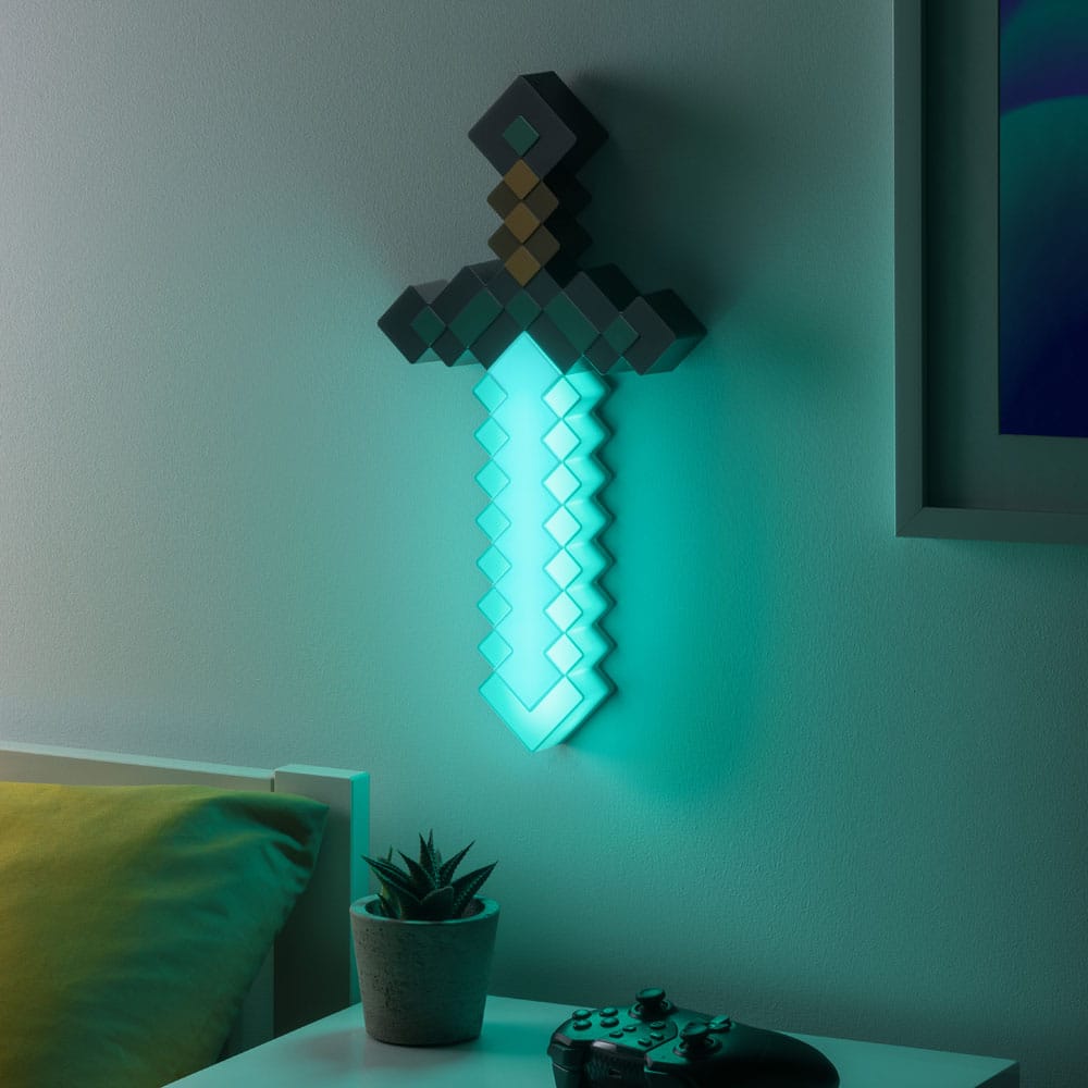 Spada di diamante leggero Minecraft da 40 cm