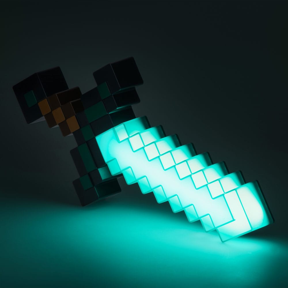Spada di diamante leggero Minecraft da 40 cm
