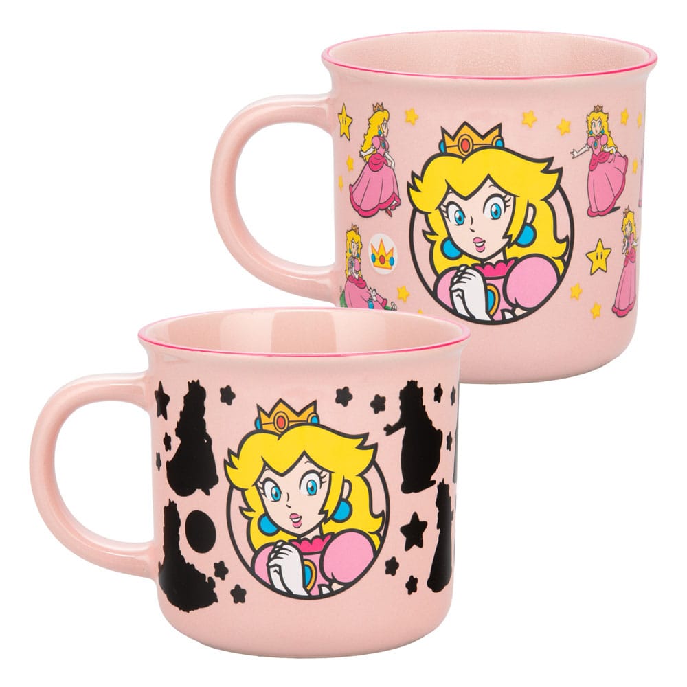 Super Mario Heat Change Mug Princess Peach