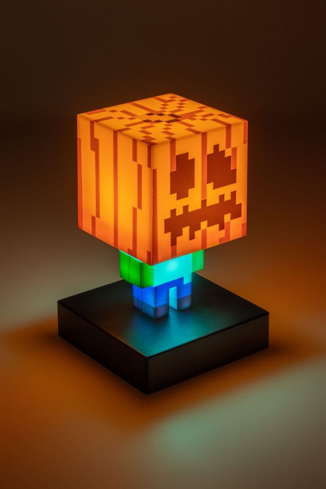 Minecraft Icons Light Zombie Jack O Lantern 10 cm