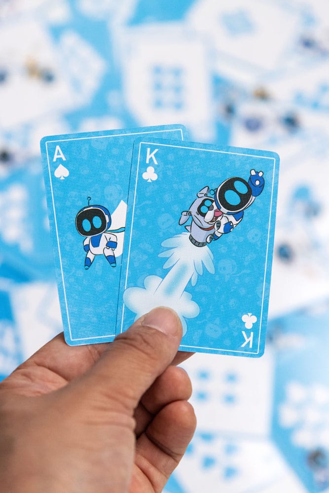 Astro Bot Playing Cards Metal