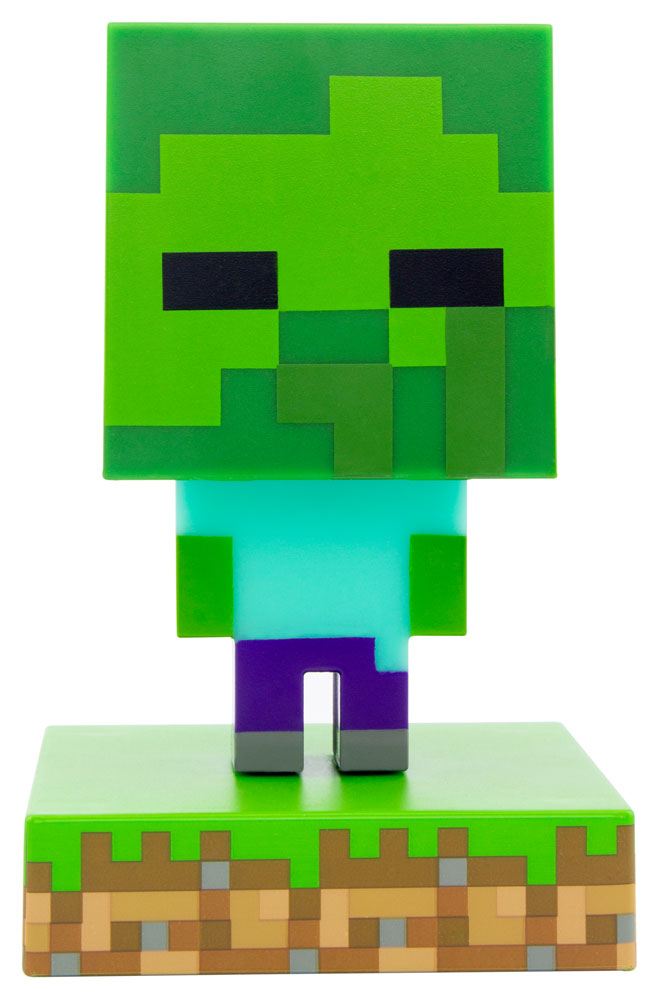 Minecraft 3D Zombie Light Icon