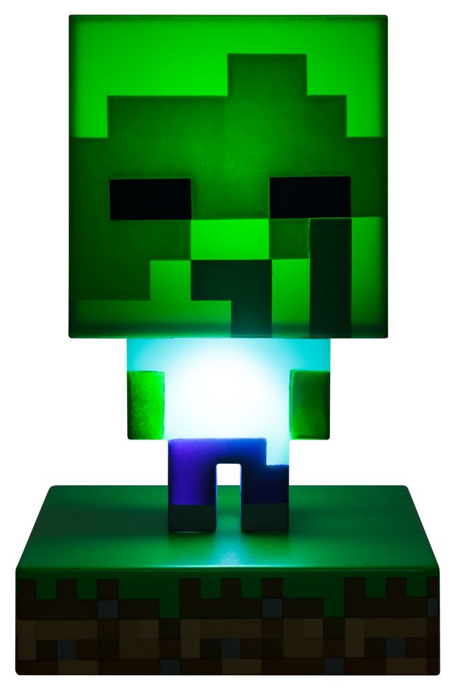 Minecraft 3D Zombie Light Icon