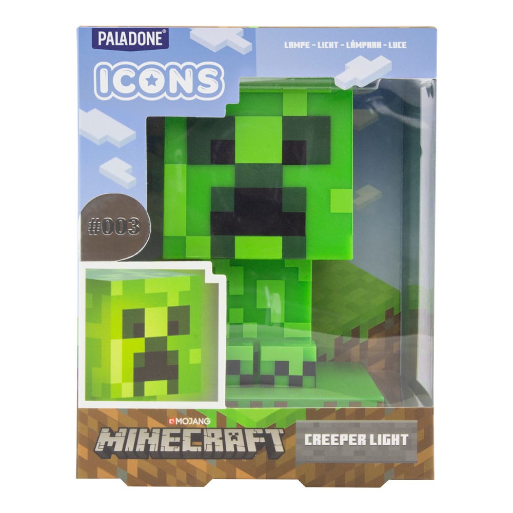 Icone Minecraft Creeper Leggero 11 cm