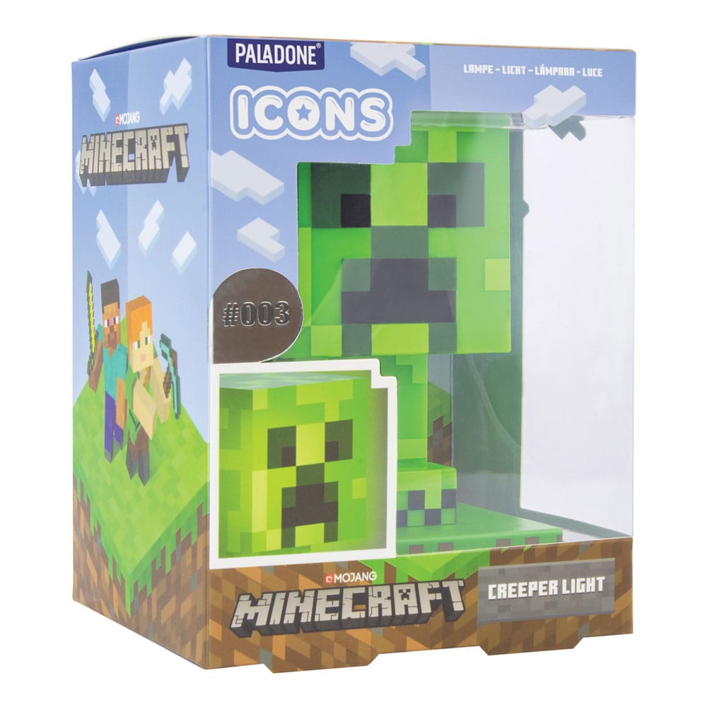 Icone Minecraft Creeper Leggero 11 cm