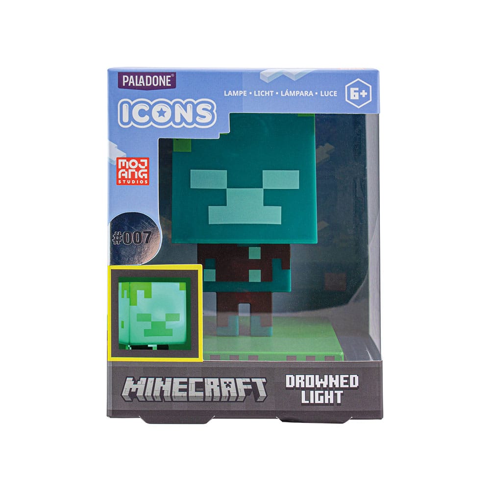Minecraft Icon Light Drowned Zombie