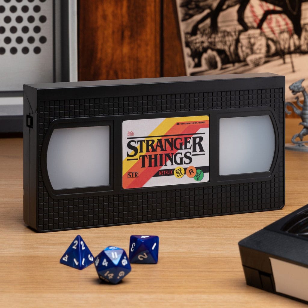 Stranger Things: Logo luminoso VHS