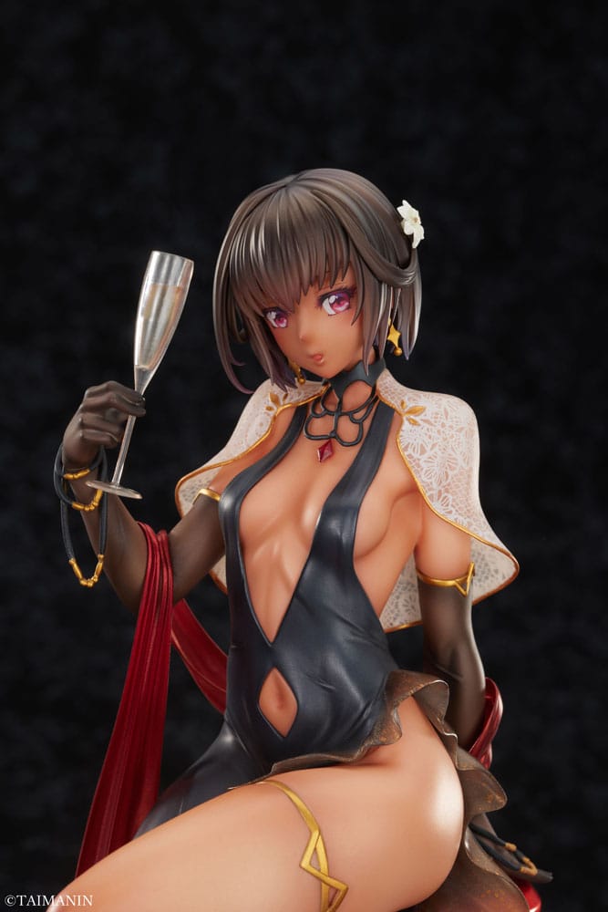Taimanin RPGX Statue 1/6 Adult Yukikaze Night Party Dress Ver. 26 cm