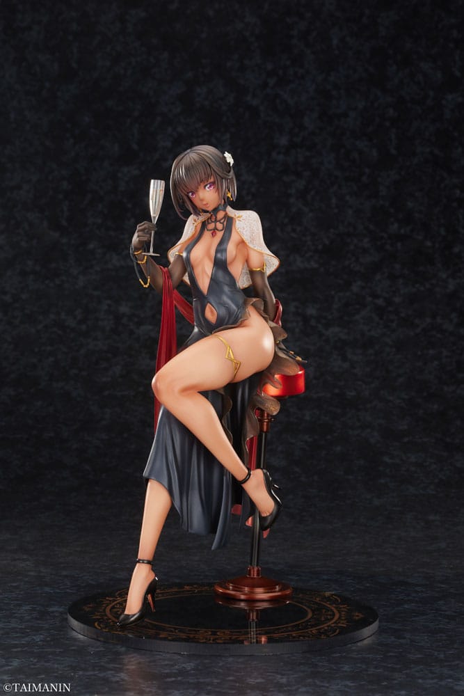 Taimanin RPGX Statue 1/6 Adult Yukikaze Night Party Dress Ver. 26 cm