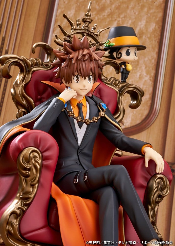 Katekyo Hitman Reborn PVC Figure Tsunayoshi Sawada & Reborn 21 cm