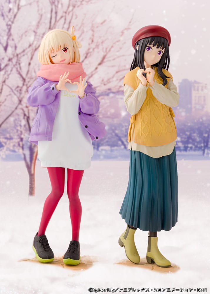 Lycoris Recoil PVC Statue 1/7 Takina Inoue Winter Ver. 23 cm