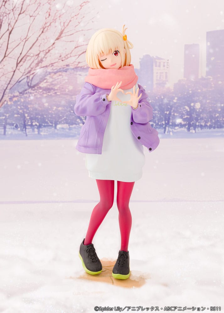 Lycoris Recoil PVC Statue 1/7 Chisato Nishikigi Winter Ver. 23 cm