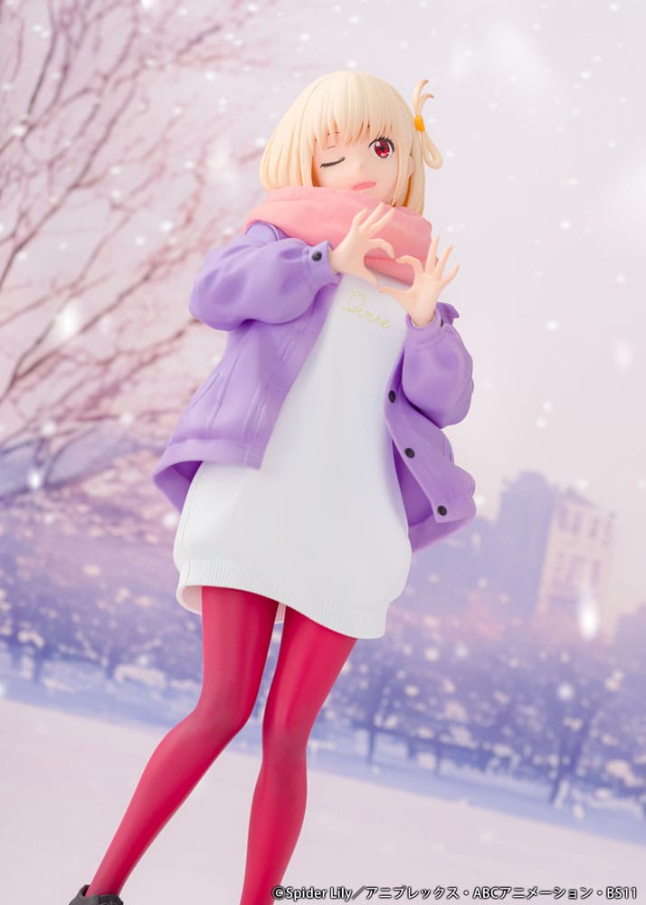 Lycoris Recoil PVC Statue 1/7 Chisato Nishikigi Winter Ver. 23 cm