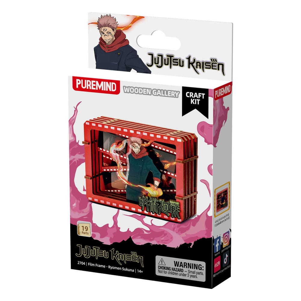 Jujutsu Kaisen Model Kit Wooden Gallery Film Frame (S) Itadori