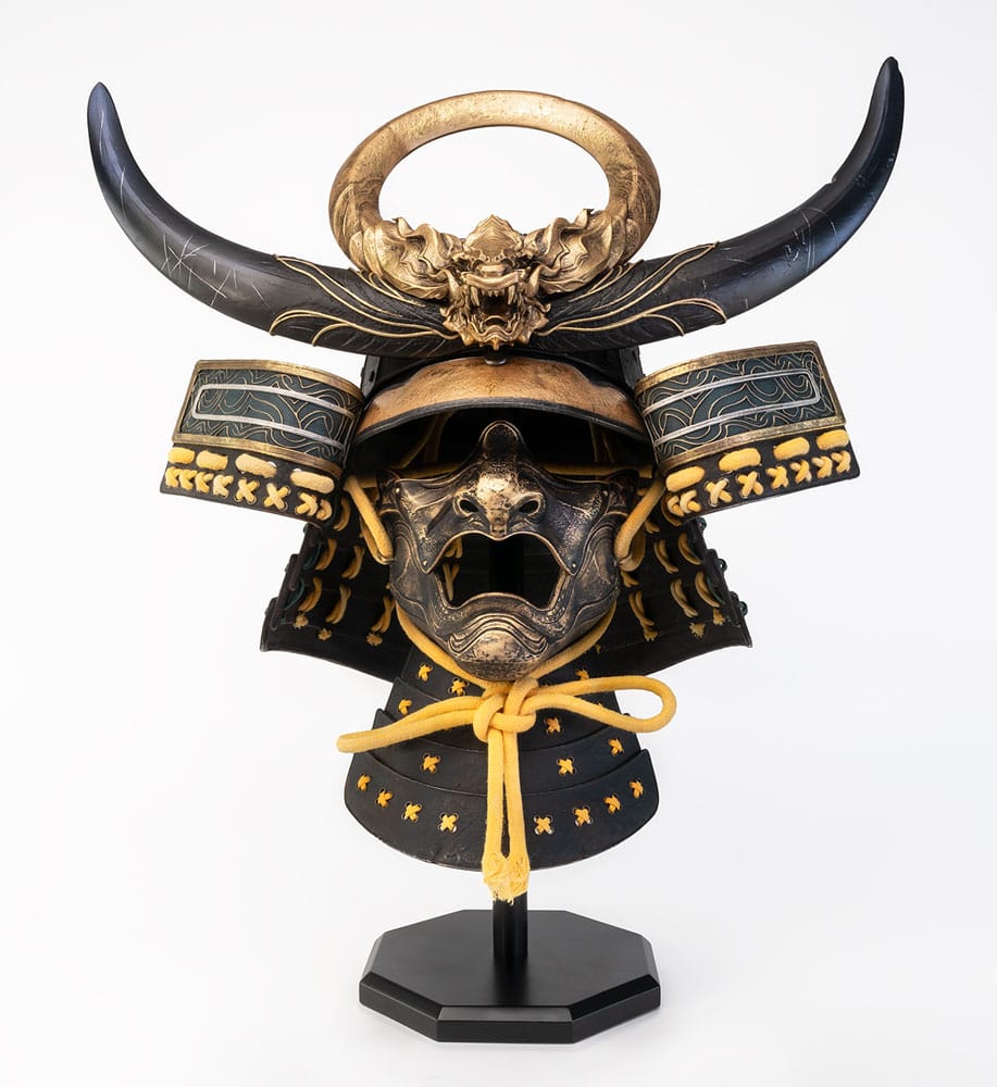 Replica di Assassin's Creed in scala 1/1, replica dell'elmo di Yasuke, 63 cm