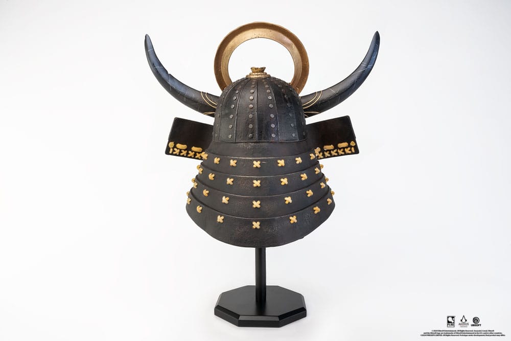 Replica di Assassin's Creed in scala 1/1, replica dell'elmo di Yasuke, 63 cm