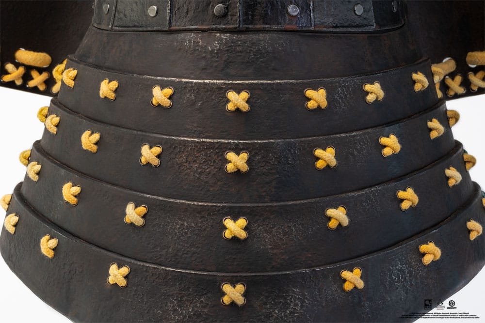 Replica di Assassin's Creed in scala 1/1, replica dell'elmo di Yasuke, 63 cm