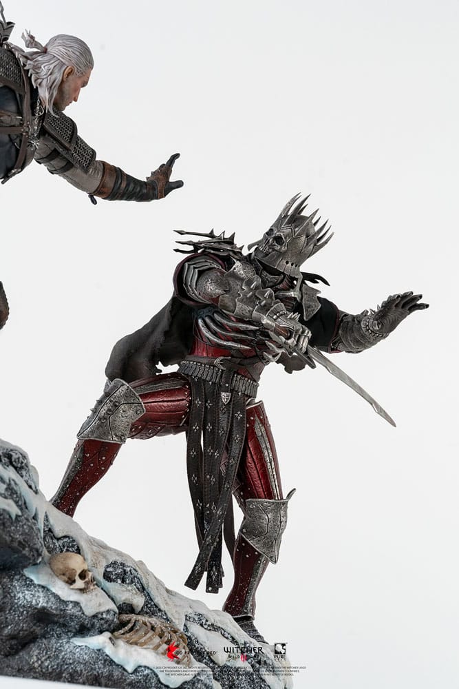 The Witcher 3: Wild Hunt Statue 1/6 Diorama Geralt vs Eredin 50 cm