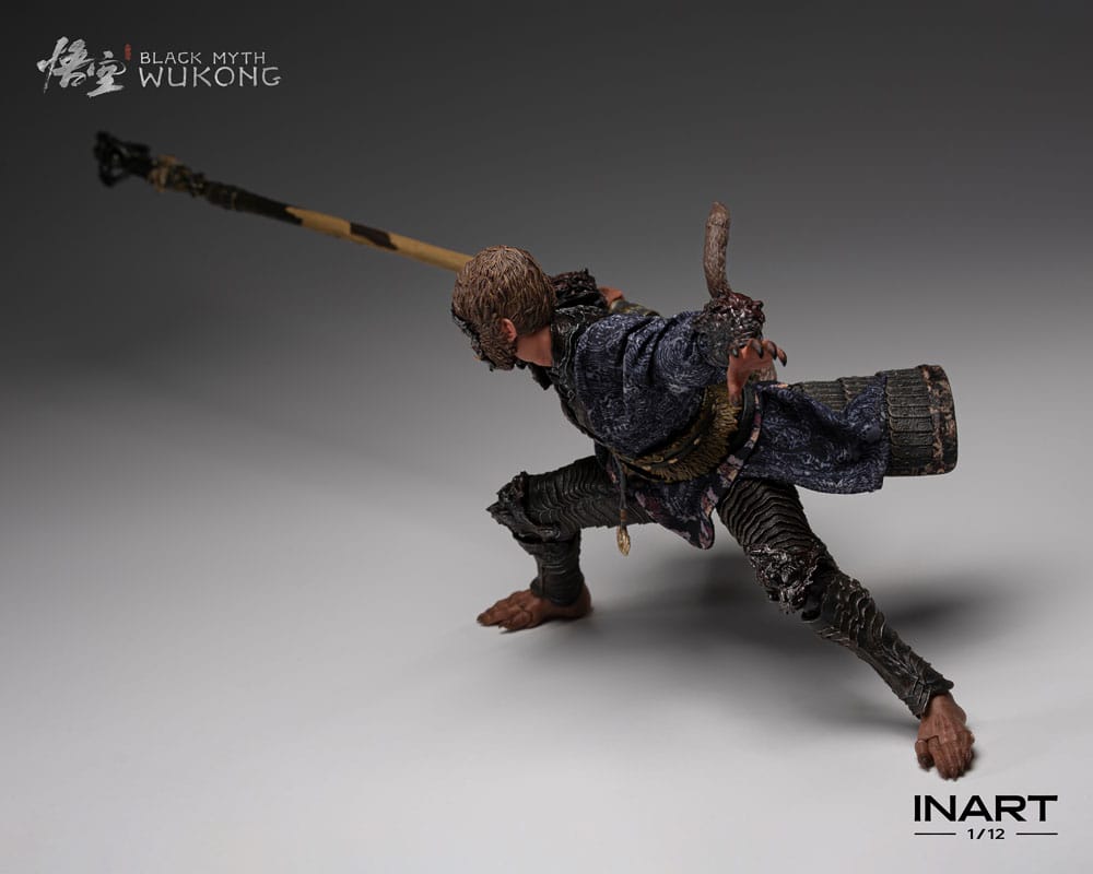 Black Myth: Wukong Action Figure 1/12 The Destined One in the Bronze Armor Set Deluxe Ver. 16 cm
