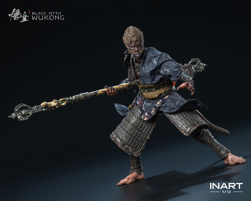 Black Myth: Wukong Action Figure 1/12 The Destined One in the Bronze Armor Set Standard Ver. 16 cm