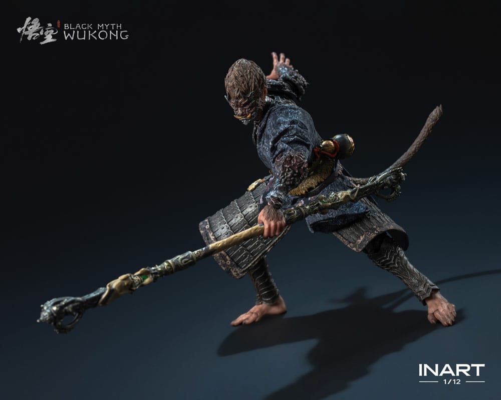 Black Myth: Wukong Action Figure 1/12 The Destined One in the Bronze Armor Set Standard Ver. 16 cm