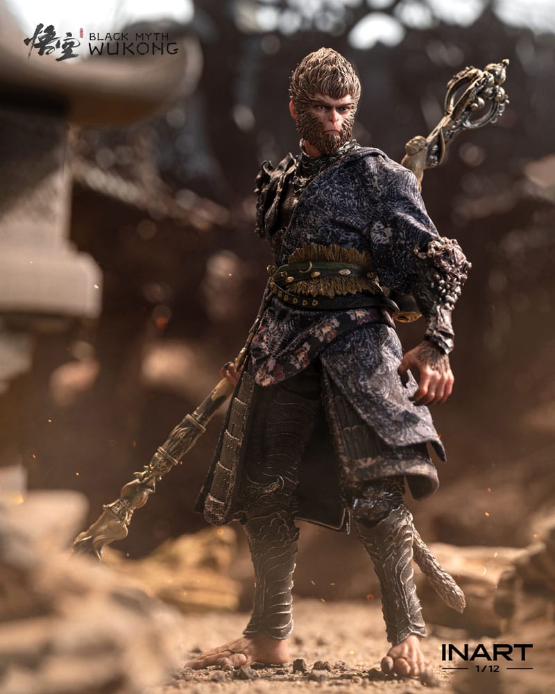 Black Myth: Wukong Action Figure 1/12 The Destined One in the Bronze Armor Set Standard Ver. 16 cm